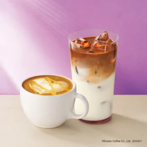 「ハニーラベンダーラテ」エスプレッソとはちみつの甘さが広がる春の新作ドリンク☕💕