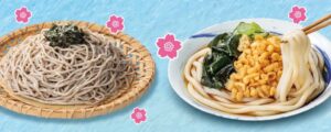 春の訪れにぴったり！セブン‐イレブンの「ざるそば」と「冷しぶっかけうどん」リニューアル