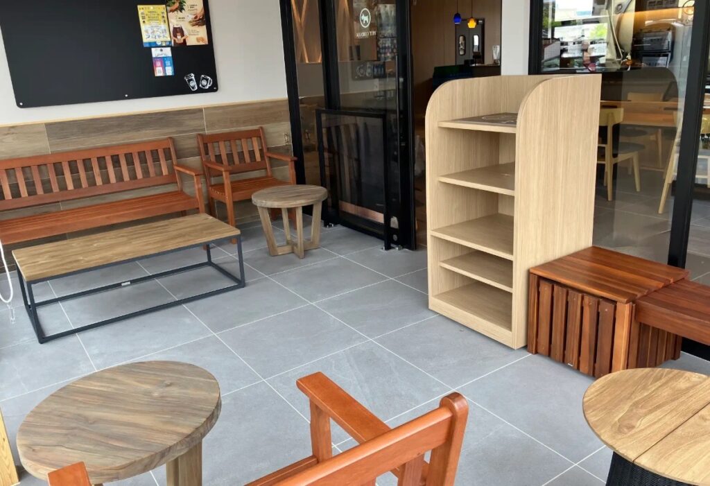 ペットも一緒に楽しめる!専用ペットコーナー