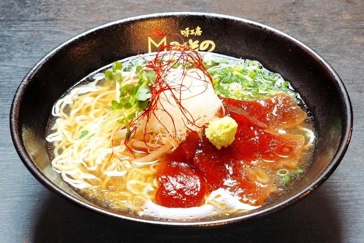 「まぐろラーメン」
中国料理 味工房みその