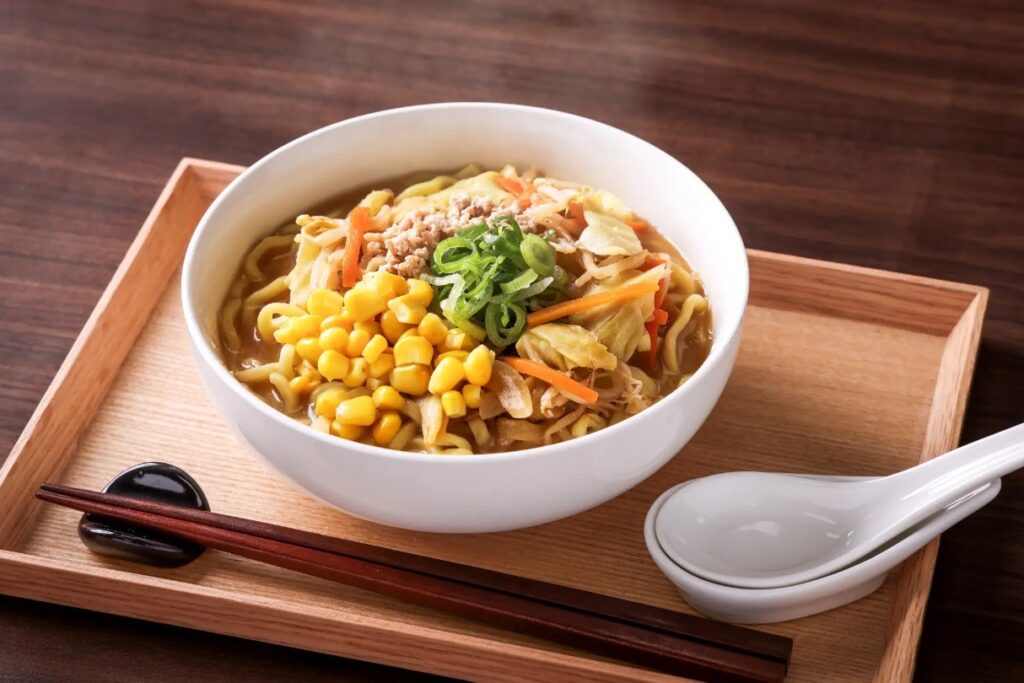 「熟成太ちぢれ麺 山椒香る味噌ラーメン」セブンイレブン