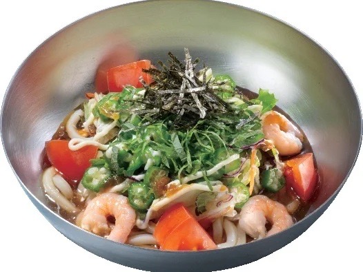 ねばとろサラダうどん