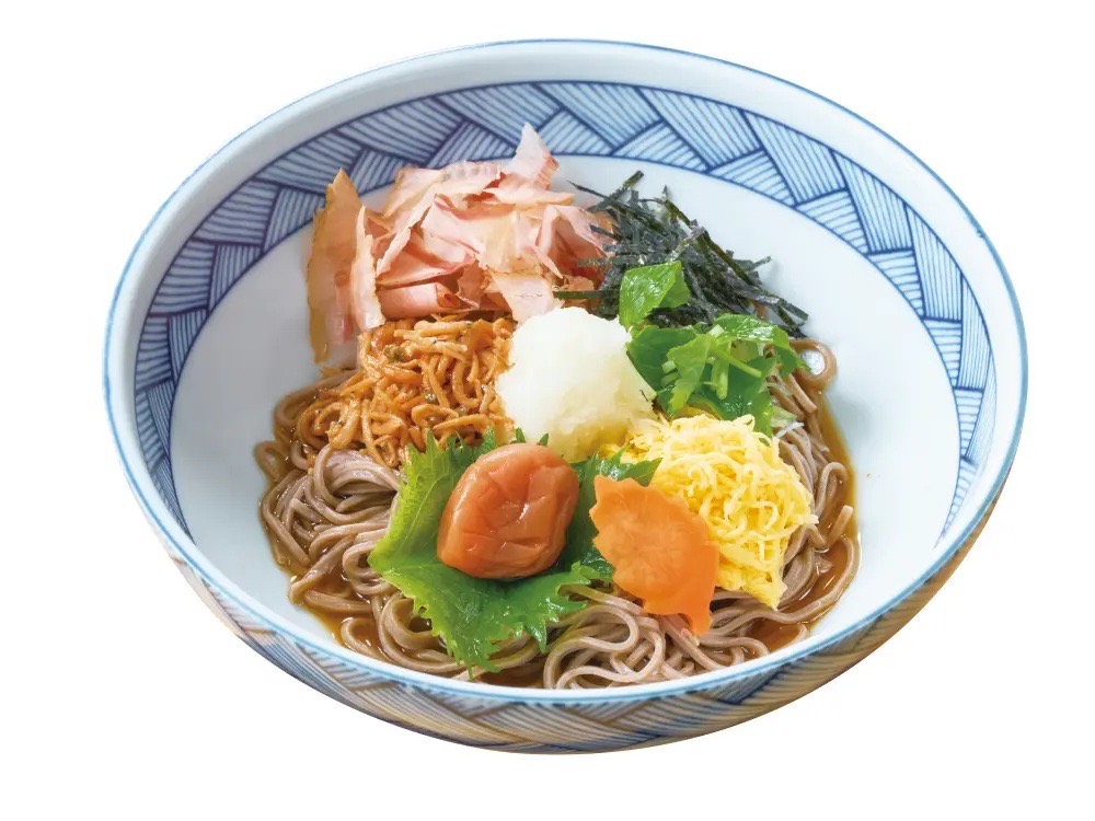 【涼風梅おろしそば】夢庵