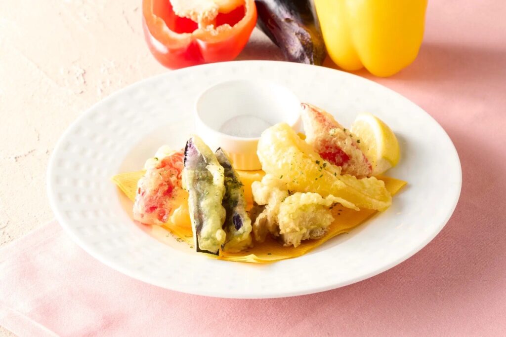 夏野菜とチキンのフリット ココス