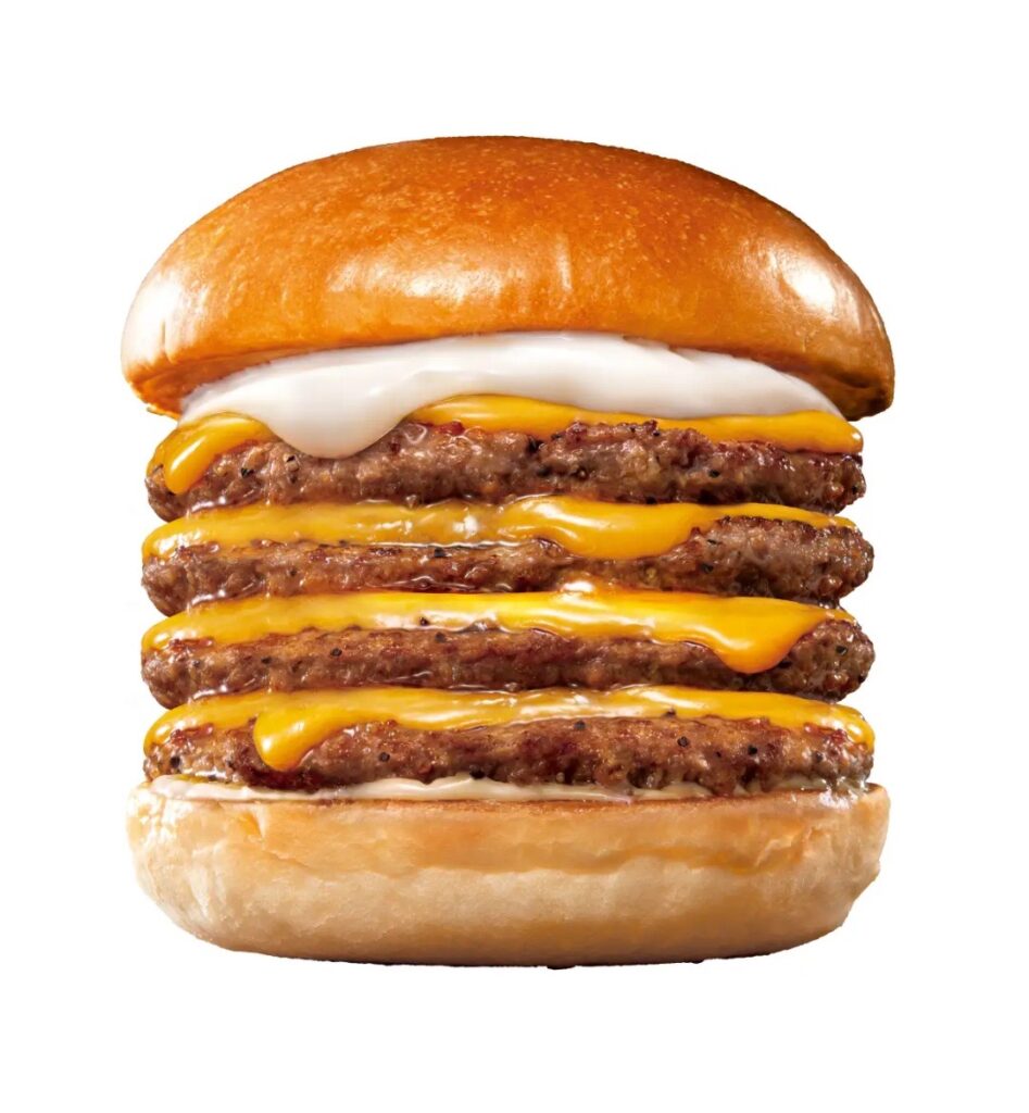 キング 絶品チーズバーガー ロッテリア