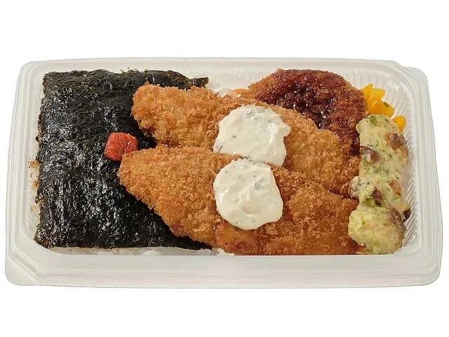 セブンイレブン「のり弁当(フィッシュフライ&タルタルソース)」の商品画像