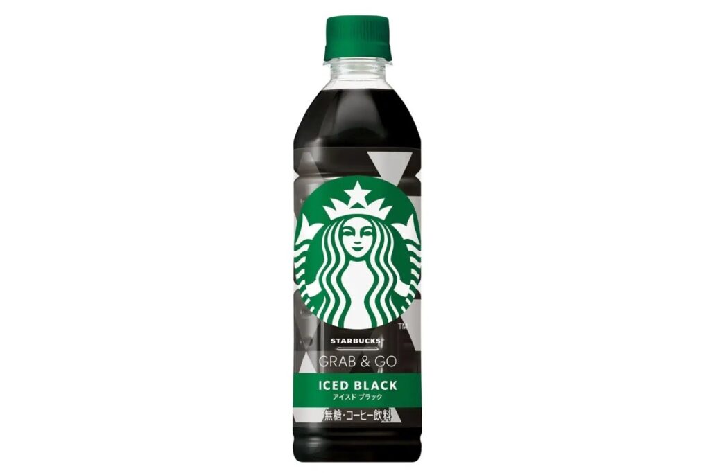 スターバックス GRAB & GO「アイスド ブラック」の商品パッケージ画像(単体)